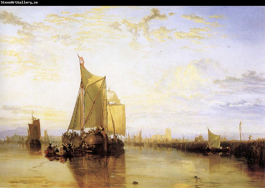 J.M.W. Turner Dort,or Dordrecht,the Dort Packet-Boat from Rotterdam Becalmed